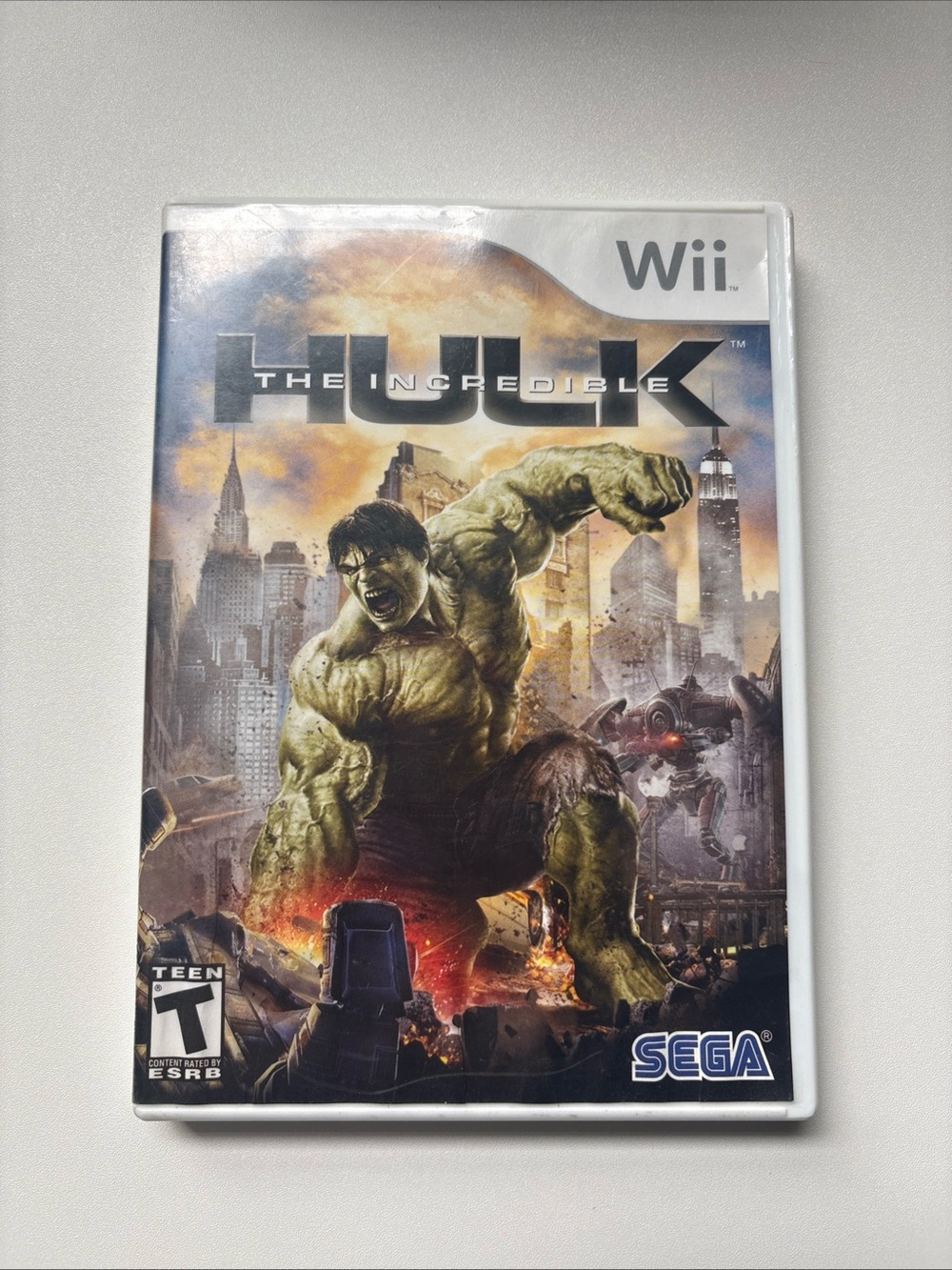 The Incredible Hulk (Wii)‎ - Green Game Case